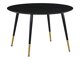 Tafel Dallas 104 (Zwart + Messing)