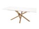 Tafel Dallas 193 (Wit + eiken)