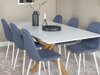 Tafel Dallas 193 (Wit + eiken)