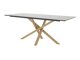 Tafel Dallas 193 (Zwart + eiken)