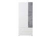 Armoire Omaha J102 (Blanc + Béton)