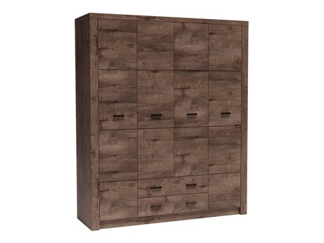 Garderobeskab Serfeno 116 (Mørk aske)