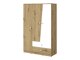 Kledingkast Almira 102 (Artisan eiken + Wit)