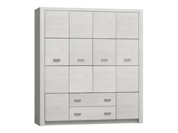 Kledingkast Serfeno 116 (Ambachtelijk wit)