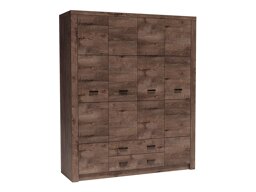 Kledingkast Serfeno 116 (Donker essen)