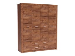 Kledingkast Serfeno 116 (Licht essenhout)