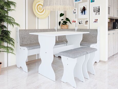 Køkkenhjørne Reading 100 (Hvid + Alfa 13)