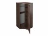 Armoire d'angle Fiomeri 126 (Chêne santana foncé)