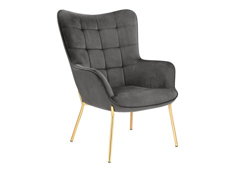 Fotel Denton 530 (Szürke + Aranysárga)