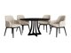Spisestuesæt Racine 137 (Sort + Baloo 2074)