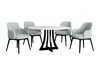 Spisestuesæt Racine 137 (Sort + Baloo 2086)