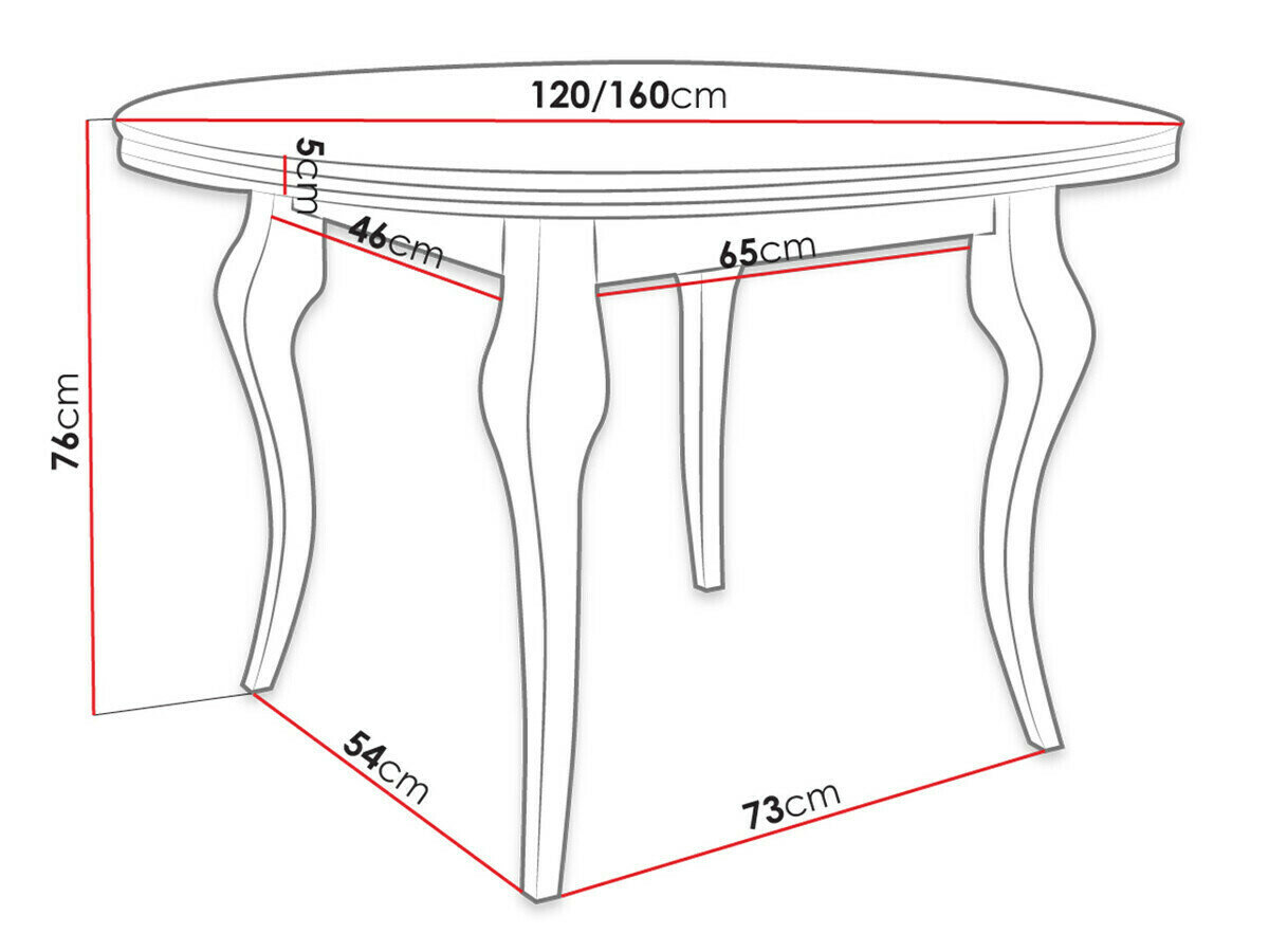 Spisestuesæt Racine 138 (Glansfuld hvid + Magic Velvet 2225)