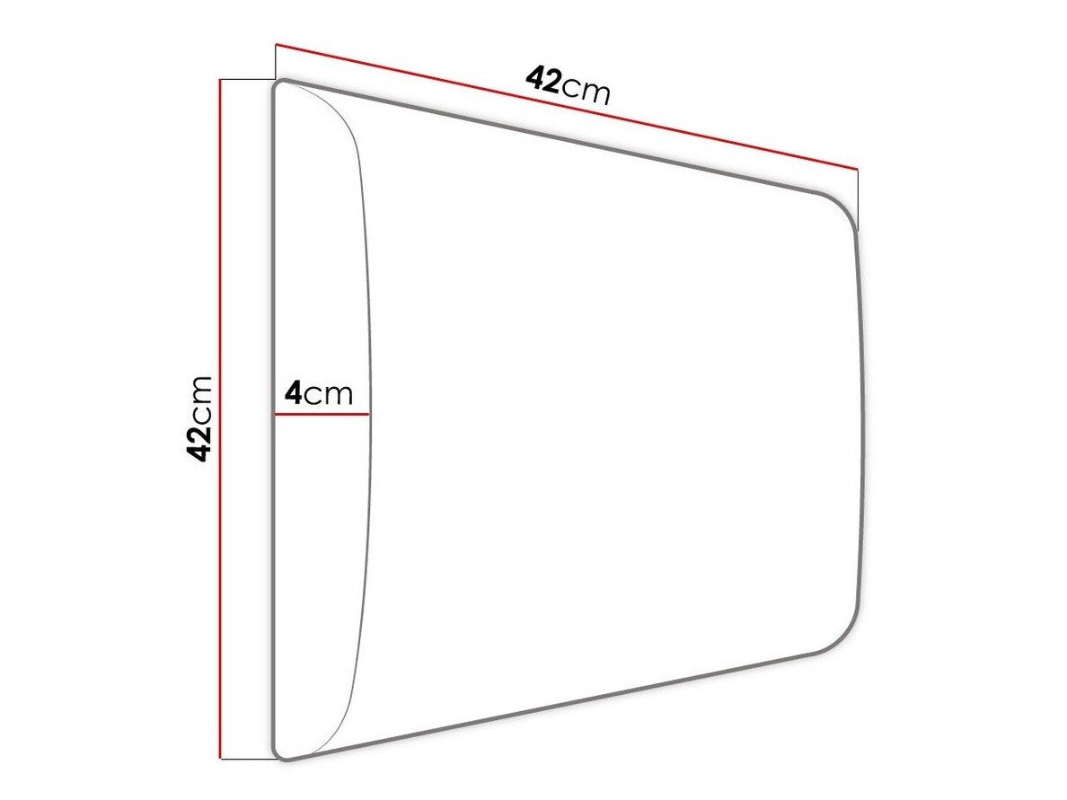 Blødt vægpanel Comfivo 411 (Manila 11) (42x42)