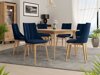 Eetkamerset Racine 139 (Bruin + Magic Velvet 2216)