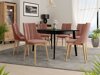 Eetkamerset Racine 139 (Bruin + Magic Velvet 2258)