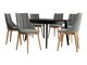 Spisestuesæt Racine 139 (Brun + Magic Velvet 2217)