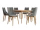 Spisestuesæt Racine 139 (Brun + Magic Velvet 2217)