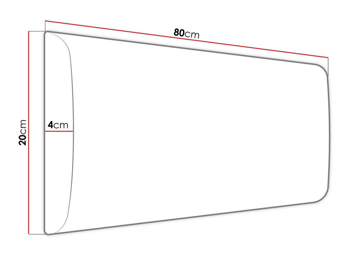 Blødt vægpanel Comfivo 291 (Soft 011) (80x20)