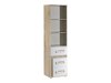 Boekenkast Levtala 105 (Licht eiken + Wit)
