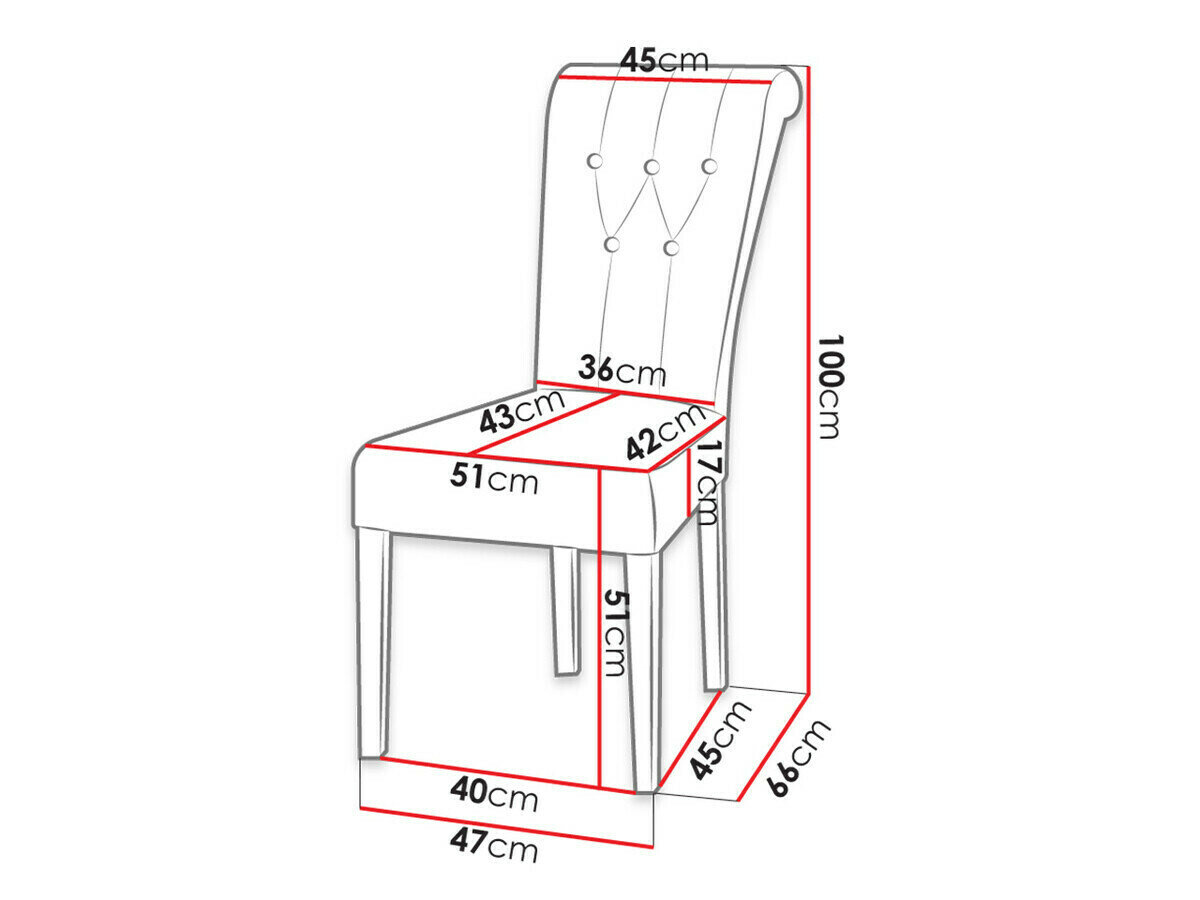 Spisestuesæt Racine 142 (Gylden)