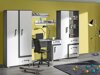 Wandplank Levtala 111 (Antraciet + Wit)