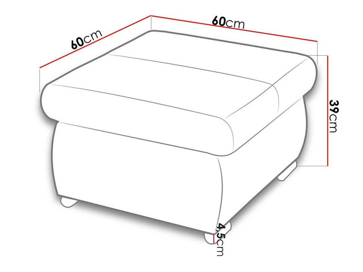 Puf Comfivo 122 (Soft 011 + Lux 06)
