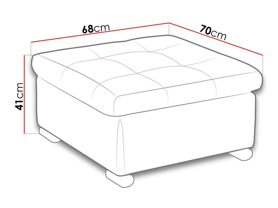 Puf Comfivo 115 (Soft 017 + Lux 06)