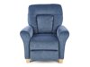 Sillón reclinable Houston 848 (Azul + Haya)