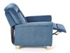 Tugitool recliner Houston 848 (Sinine + Pöök)