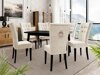 Blagovaonski set Racine 144 (Crna + Magic Velvet 2250)