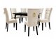 Blagovaonski set Racine 144 (Crna + Magic Velvet 2250)