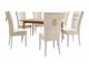 Eetkamerset Racine 144 (Wit + Magic Velvet 2250)