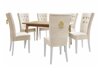 Eetkamerset Racine 144 (Wit + Magic Velvet 2250)