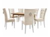 Eetkamerset Racine 144 (Wit + Magic Velvet 2250)