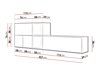 Meuble TV Corbele 114 (Blanc)