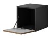 Wandkast Corbele 104 (Antraciet + Wotan eik)