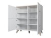 Dressoir Larfloi 105 (Wit + Sonoma eik)