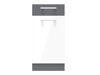 Modulaire kast met lade en deuren Mode White 109