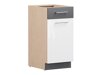 Modulaire kast met lade en deuren Mode White 110