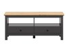 TV-meubel Sordoro 117 (Grafiet + Artisan eiken)