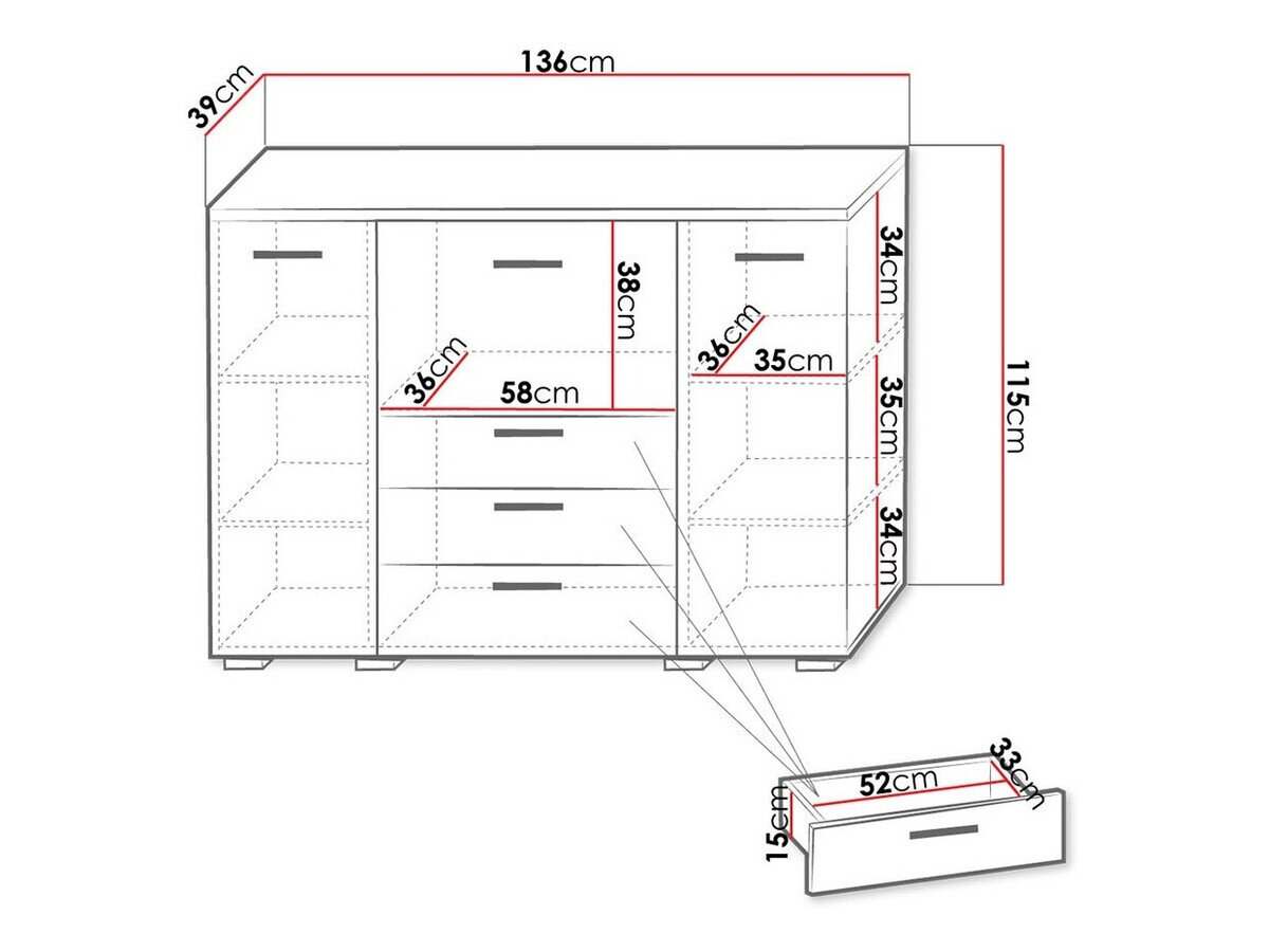 Kommode Nashville 101 (IV)