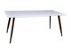 Tafel Dallas 127 (Wit + Zwart)