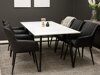 Tafel Dallas 127 (Wit + Zwart)
