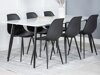 Tafel Dallas 127 (Wit + Zwart)