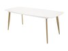 Tafel Dallas 131 (Wit + eiken)
