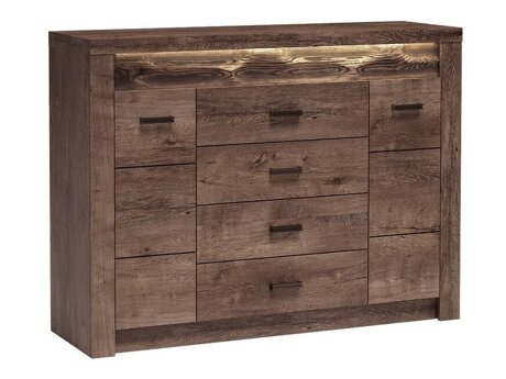 Kommode Serfeno 104 (Mørk aske)