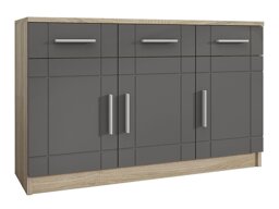 Ladekast Bacces I (Sonoma eik + Grafiet)