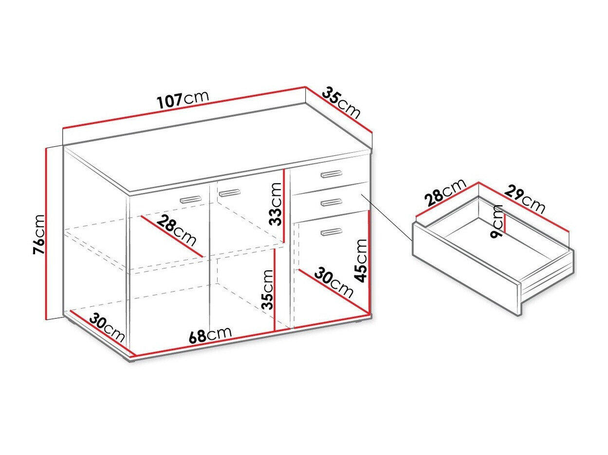 Ladekast Tucson 132