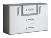 Ladekast Aviseve 102 (Antraciet + Wit)
