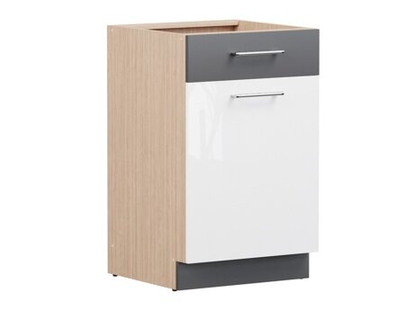 Modulskab med skuffe og låger Mode White 112